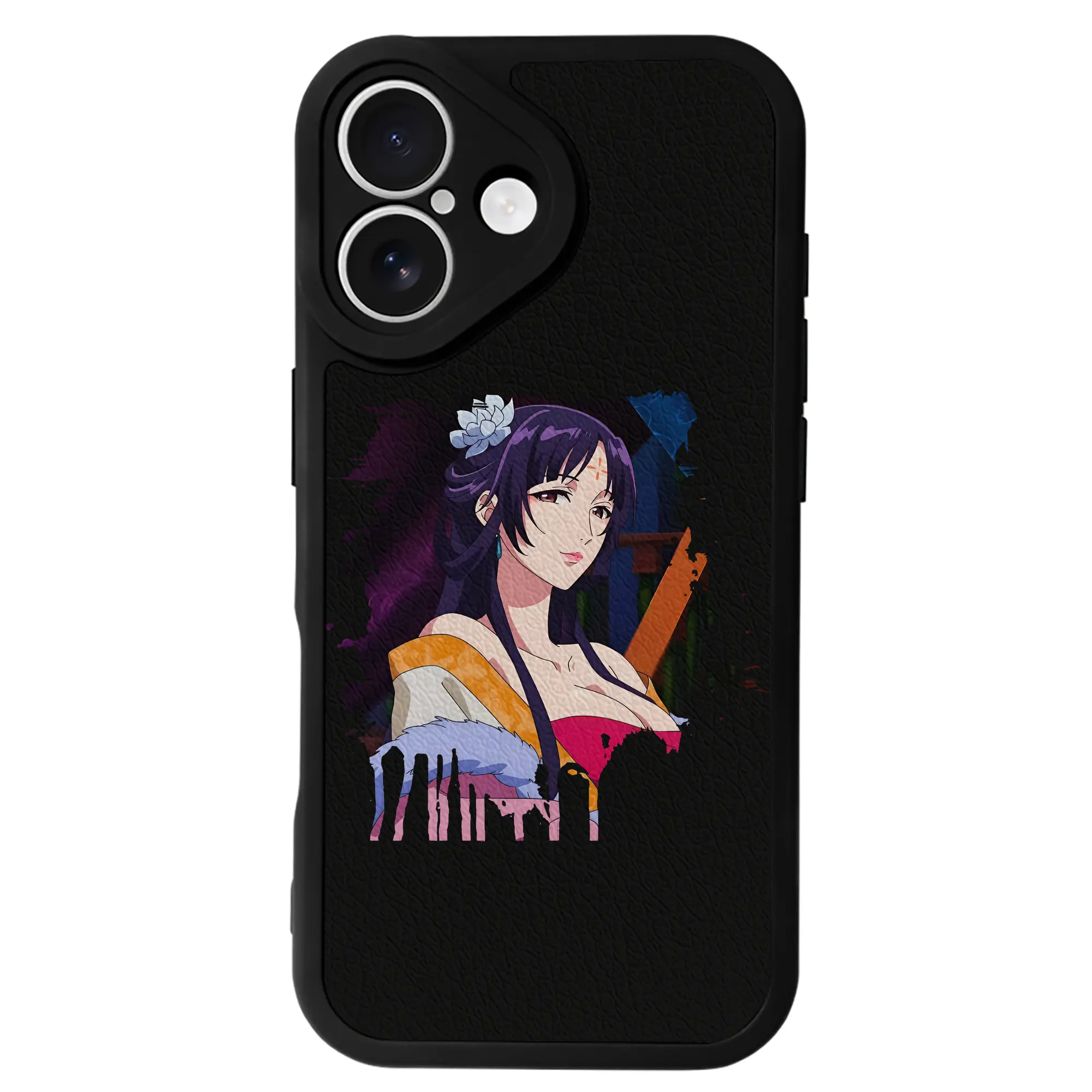 薬屋のひとりごと グッズ,白鈴 - IPhone 16シリーズ対応 ・ シリコンスマホケース ・ レザー調 ・ 高精度フィット ・ 耐衝撃 ・ ワイヤレス充電対応 ・ 精密カット